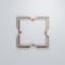 Ekena Millwork Extra Small Fleming Decorative Fretwork Wood Wall Panels, Alder, 7 3/8"W x 7 3/8"H x 3/8"T WALW08X08X0375FMGAL - alternate 3